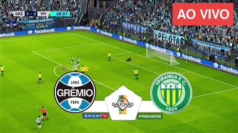 jogo do grêmio hoje ao vivo